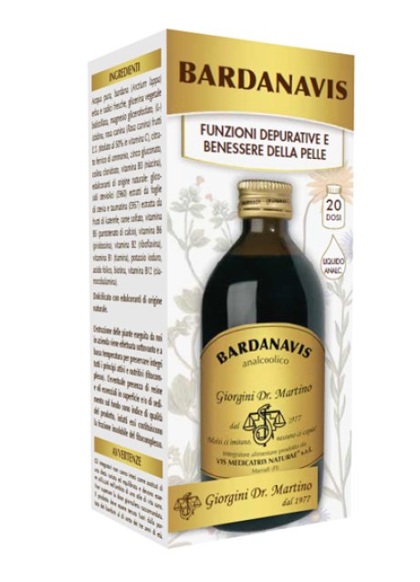 BARDANAVIS LIQUIDO ANALC 200ML