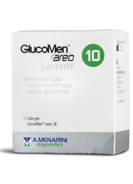 STRISCE GLUCOMEN AREO SENSOR PER ANALISI DEL GLUCOSIO 10 PEZZI