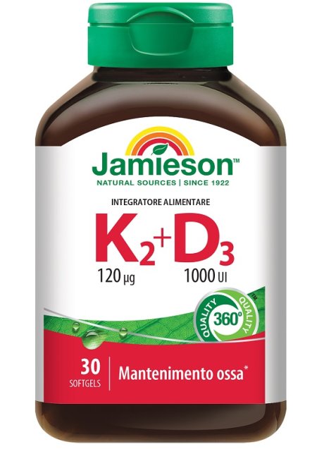 VITAMINA K2+D3 30PERLE