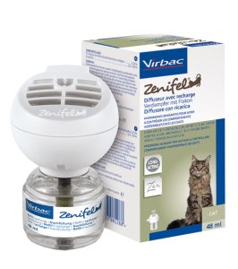 ZENIFEL DIFFUSORE FEROMONI CALMANTI GATTO CON RICARICA 48 ML