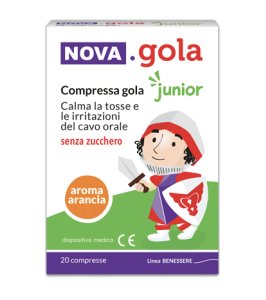NOVA GOLA JUNIOR ARANCIA 20CPR