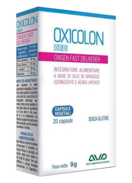 OXICOLON O F D 20 CAPSULE