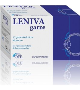 GARZE MONOUSO LENIVA 20 PEZZI