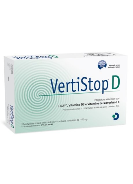 VERTISTOP D 20CPR 1100MG VERTISTOP D 20CPR 1100MG