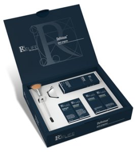 DEFINISSE PEEL PROGRAM BOX CON CLASSIC PEEL, LIGHTENING PEEL, DRY SKIN PRE-PEEL, OILY SKIN PRE-PEEL, NEUTRALIZING BUFFER, PENNELO + VASCHETTA
