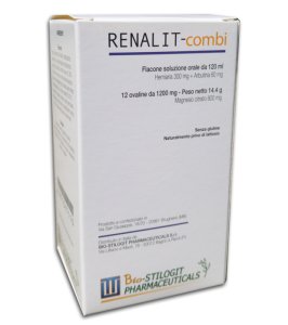 RENALIT-COMBI 12CPR+SCIR 120ML