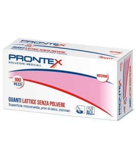 PRONTEX GUANTO IN LATTICE SENZA POLVERE PICCOLO 100 PEZZI