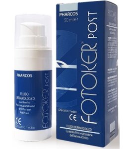 FLUIDO CONTROLLO POST ESPOSIZIONE DANNO ATTINICO FOTOKER POST PHARCOS 50 ML