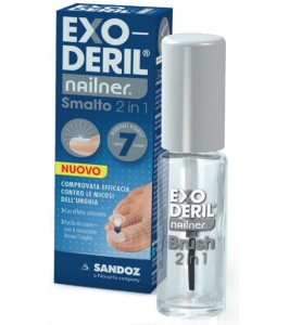 EXODERIL NAILNER TRATTA & COLORA KIT EXODERIL NAILNER SMALTO2 IN 1 E NAILNER SMALTO PER UNGHIE TRASPIRANTE