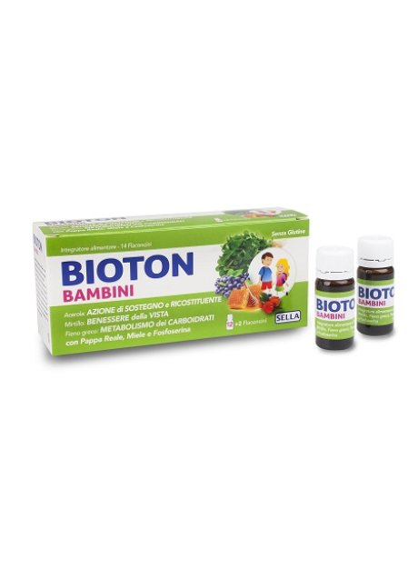 BIOTON BAMBINI NUOVO 14 FLACONCINI