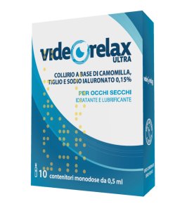 COLLIRIO IDRATANTE E LUBRIFICANTE VIDEORELAX ULTRA MONODOSE0,5 ML 10 PEZZI