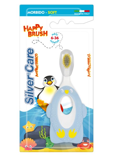 SILVER CARE HAPPY BRUSH 1PZ SILVER CARE HAPPY BRUSH 1PZ