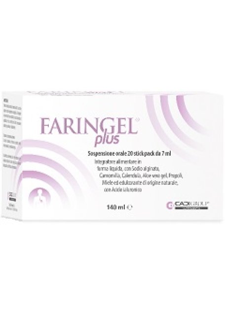 FARINGEL PLUS 20 STICK PACK 7 ML