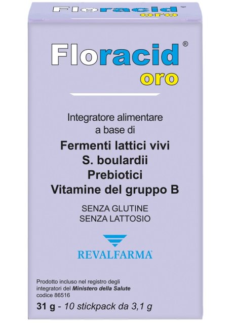 FLORACID OROSOLUBILE 10BUST