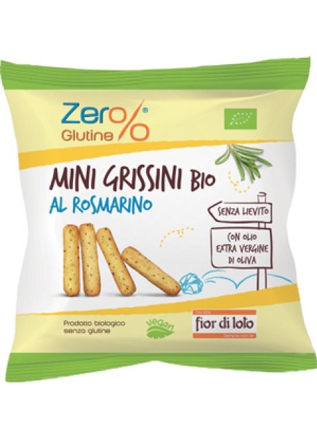 MINI GRISSINI ROSMARINO BIO30G