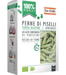 PENNE PISELLI VERDI S/GL 250G