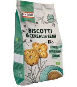 BISCOTTI 6 CEREALI E SEMI 350G