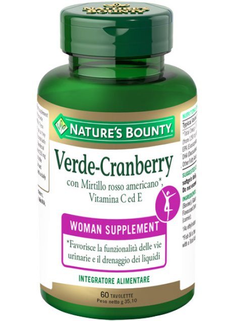 VERDE CRANBERRY 60 TAVOLETTE