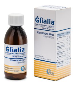 GLIALIA SOSPENSIONE ORALE 700 MG + 70 MG 200 ML