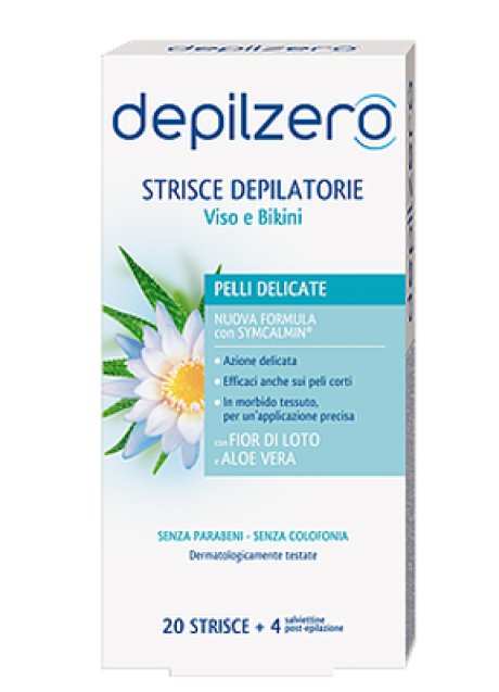 DEPILZERO STRISCE VISO/BIKINI