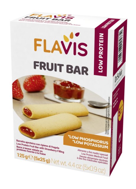 MEVALIA FLAVIS FRUIT BAR 125G