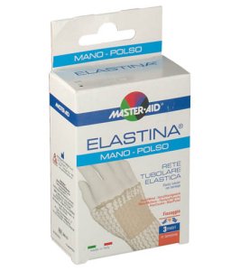 RETE TUBOLARE ELASTICA IPOALLERGENICA MASTER-AID ELASTINA MANO/POLSO 3 MT IN TENSIONE CALIBRO 3 CM
