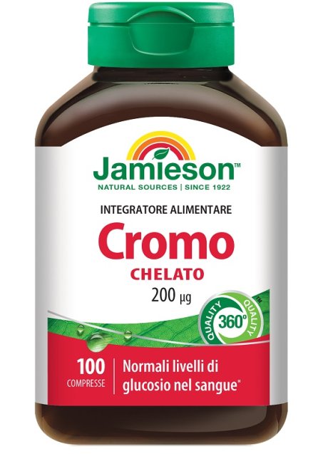JAMIESON CROMO CHELATO 100CPR