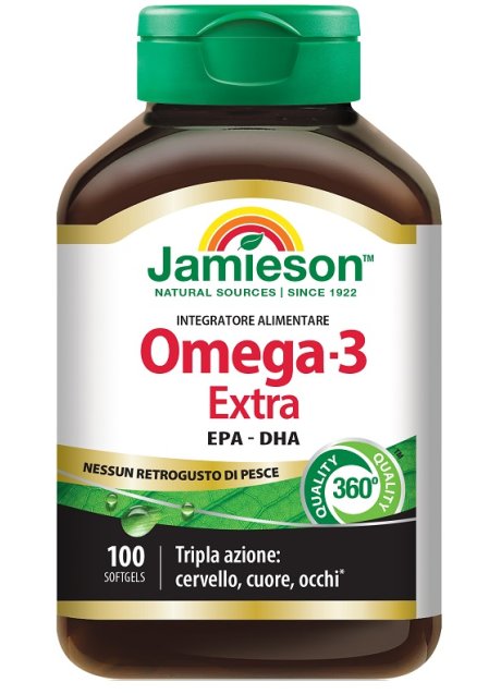 JAMIESON OMEGA 3 EXTRA 100PRL