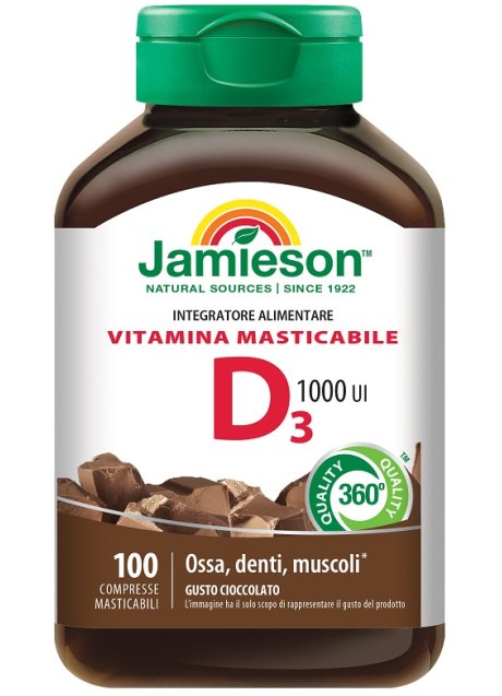 JAMIESON VITAMINA D1000 100CPR