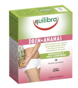EQUILIBRA DRENA ANANAS 14BUST