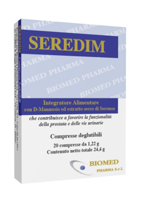 SEREDIM 20 COMPRESSE DEGLUTIBILI