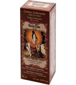 HENNE CASTANO SCURO CREMA