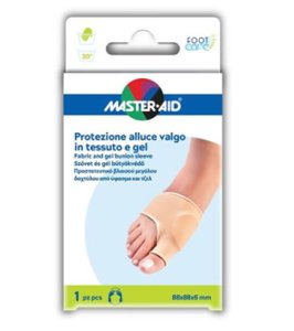 PROTEZIONE MASTER-AID IN GEL E TESSUTO PER ALLUCE VALGO 1 PEZZO