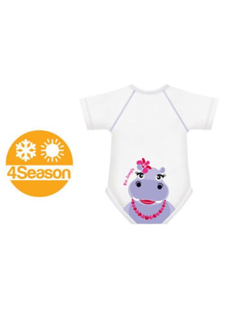 BODY 0/36M BIO COTTON 4SEASON IPPOPOTAMO BODY 0/36M BIO COTTON 4SEASON IPPOPOTAMO