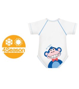 BODY 0/36M BIO COTTON 4SEASON SCIMMIA