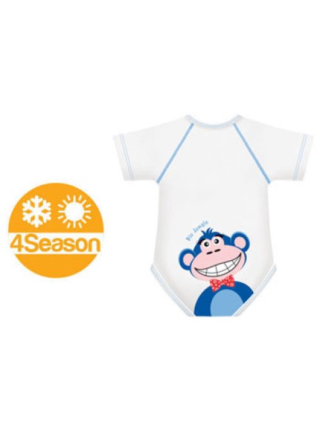 BODY 0/36M BIO COTTON 4SEASON SCIMMIA BODY 0/36M BIO COTTON 4SEASON SCIMMIA