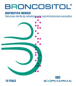 BRONCOSITOL SOLUZIONE STERILE DA NEBULIZZARE PER SOMMINISTRAZIONE AEROSOLICA 10 FIALE 3 ML