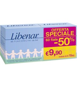 FIALE MONODOSE LIBENAR 60 PEZZI DA 5 ML