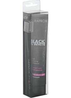 CURAPROX BLACK IS WHITE DENTIFRICI SBIANCANTI 1 DENTIFRICIODA 90ML + 1 SPAZZOLINO