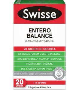 SWISSE ULTIBOOST ENTERO BALANCE 20 CAPSULE