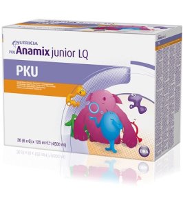 PKU ANAMIX JUNIOR LIQUID ARANCIA 36 PEZZI