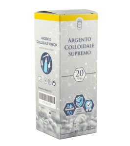 ARGENTO COLLOIDALE SUPREMO 20PPM CERTIFICATO SPRAY CON CONTAGOCCE + EROGATORE NASO + EROGATORE GOLA + EROGATORE PELLE