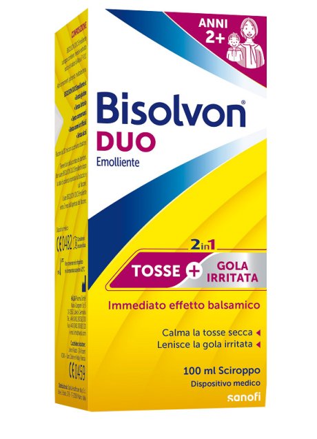 BISOLVON DUO SCIROPPO EMOLLIENTE 100 ML