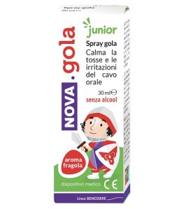 NOVA GOLA SPRAY JUNIOR FRAGOLA