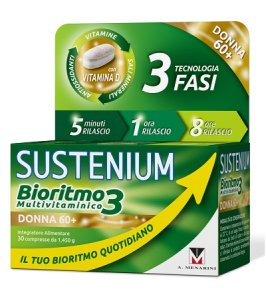 SUSTENIUM BIORITMO3 DONNA 60+ 30 COMPRESSE