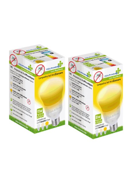 COLPHARMA LAMPADINA LED ANTIZANZARA 8 WATT
