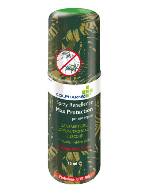 COLPHARMA SPRAY REPELLENTE MAX PROTECTION DEET 50 75 ML