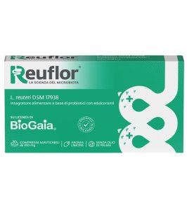 REUFLOR 20 COMPRESSE MASTICABILI AROMA LIMONE