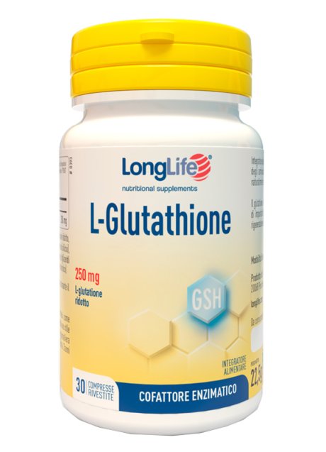 LONGLIFE L-GLUTATHIONE 30CPR