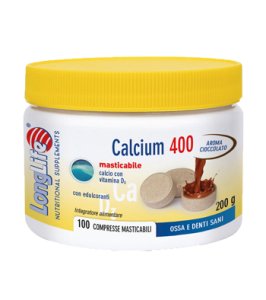 LONGLIFE CALCIUM CACAO 100CPR